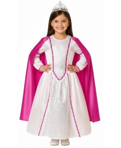 DISFRAZ DE REINA BLANCA PARA NIÑA