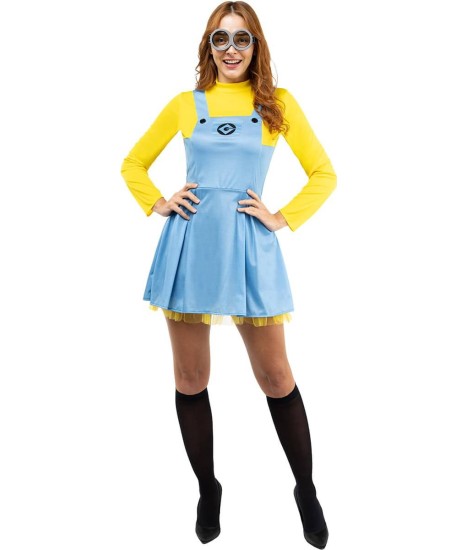 DISFRAZ DE MINION PARA MUJER