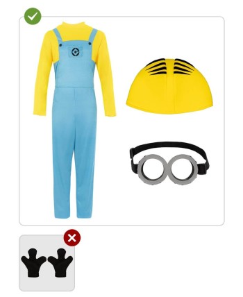 DISFRAZ DE MINION HOMBRE