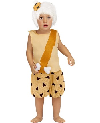 DISFRAZ DE BAM BAM LOS PICAPIEDRA BEBE