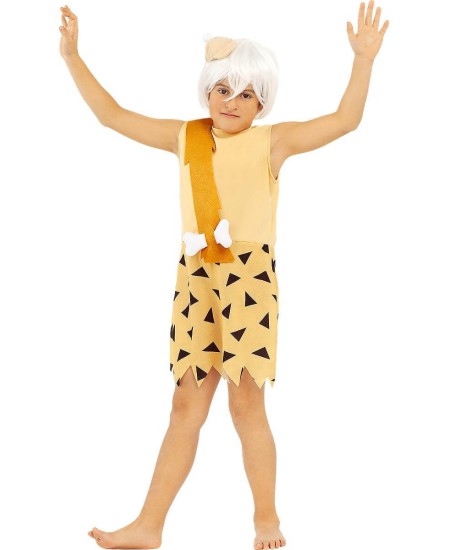 DISFRAZ DE BAM BAM LOS PICAPIEDRA INFANTIL