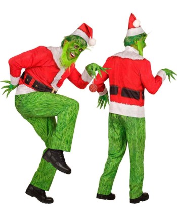 DISFRAZ DE GRINCH PARA ADULTO