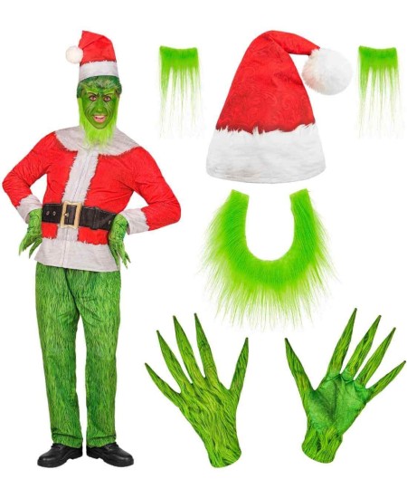 DISFRAZ DE GRINCH PARA ADULTO
