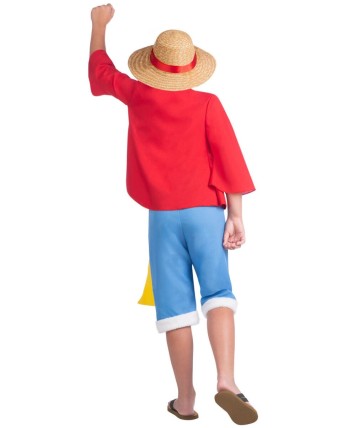 DISFRAZ DE LUFFY ONE PIECE INFANTIL