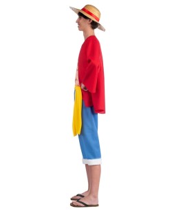 DISFRAZ DE LUFFY ONE PIECE PARA HOMBRE 2