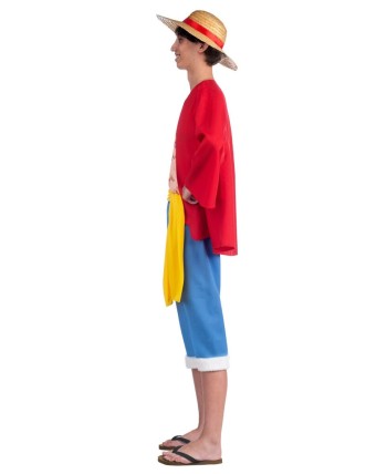 DISFRAZ DE LUFFY ONE PIECE PARA HOMBRE