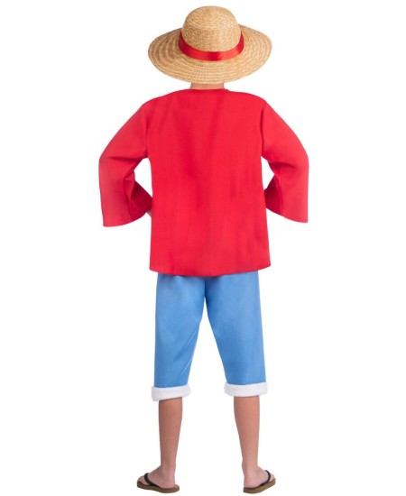 DISFRAZ DE LUFFY ONE PIECE ADULTO
