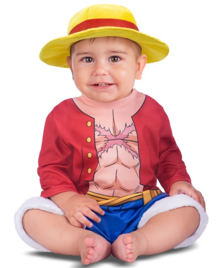 DISFRAZ DE LUFFY ONE PEICE PARA BEBE