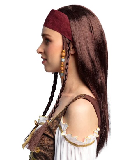 PELUCA Y CINTA PIRATESA