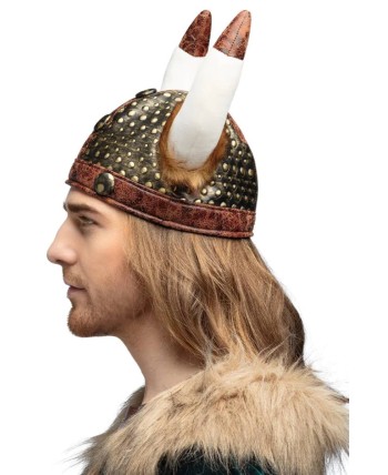 CASCO VIKINGO TELA DELUXE