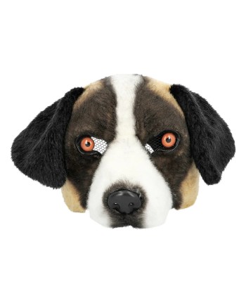 CARETA PERRO PELUCHE CON GOMA