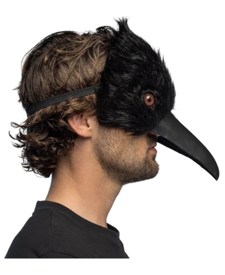 ANTIFAZ CUERVO CON PICO