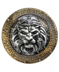 ESCUDO ROMANO REDONDO LEON