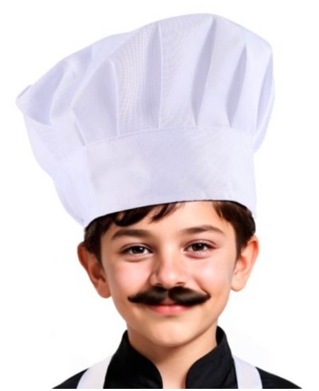 GORRO DE COCINERO INFANTIL