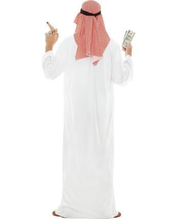 DISFRAZ DE ARABE BLANCO PARA HOMBRE