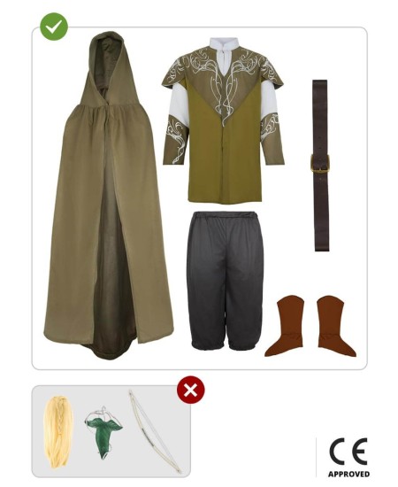 DISFRAZ DE LEGOLAS EL SEÑOR DE LOS ANILLOS PARA HOMBRE