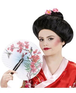 PELUCA GEISHA CON FLOES 2
