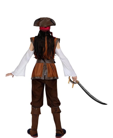 DISFRAZ DE PIRATA MARRON PARA MUJER