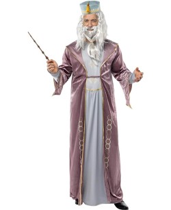 DISFRAZ DE DUMBLEDORE  ARRY POTTER PARA HOMBRE