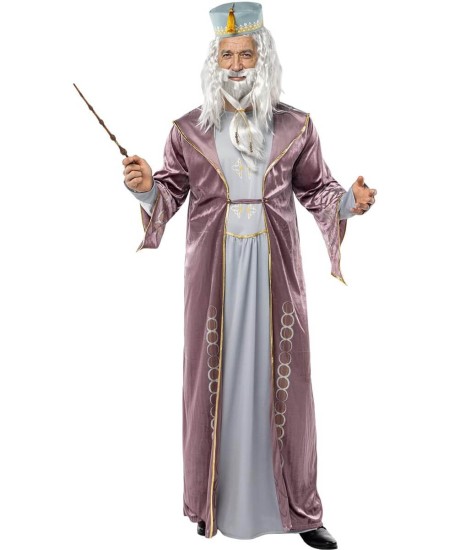 DISFRAZ DE DUMBLEDORE  ARRY POTTER PARA HOMBRE