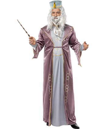 DISFRAZ DE DUMBLEDORE  ARRY POTTER PARA HOMBRE