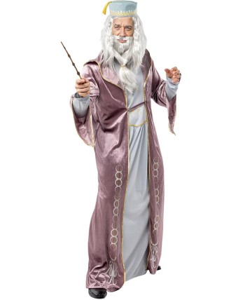 DISFRAZ DE DUMBLEDORE  ARRY POTTER PARA HOMBRE