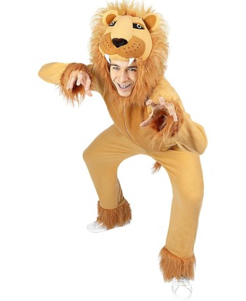 DISFRAZ DE LEON PARA ADULTO CABEZA