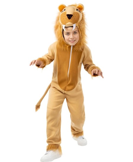 DISFRAZ DE LEON INFANTIL CABEZA