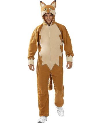 DISFRAZ DE ZORRO ADULTO