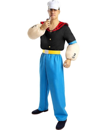 DISFRAZ DE POPEYE PARA HOMBRE