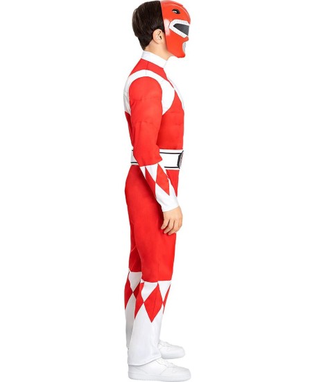 DISFRAZ DE POWER RANGER ROJO INFANTIL