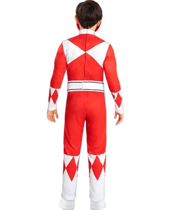 DISFRAZ DE POWER RANGER ROJO INFANTIL