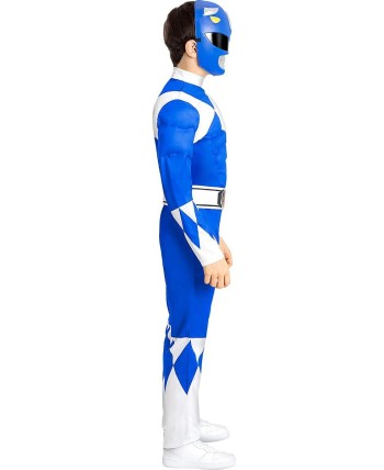 DISFRAZ DE POWER RANGER AZUL INFANTIL