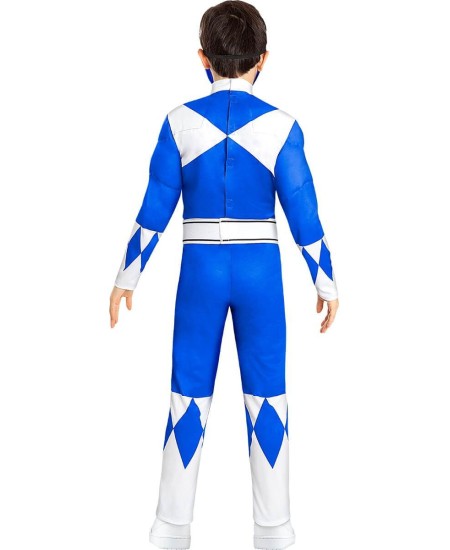 DISFRAZ DE POWER RANGER AZUL INFANTIL
