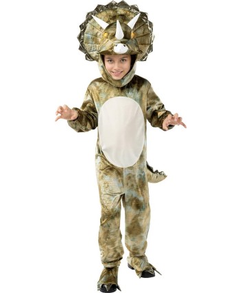 DISFRAZ DE DINOSAURIO TRICERATOPS PARA NIÑO