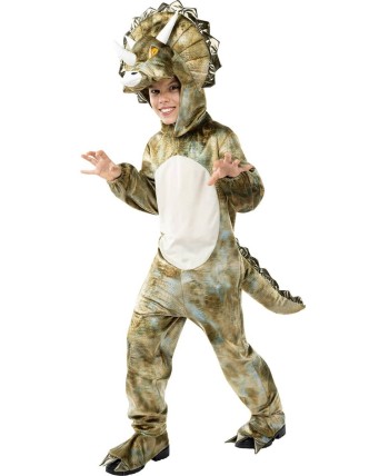 DISFRAZ DE DINOSAURIO TRICERATOPS PARA NIÑO