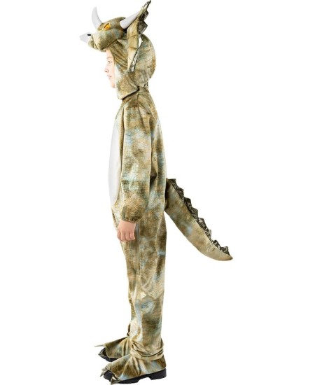 DISFRAZ DE DINOSAURIO TRICERATOPS INFANTIL