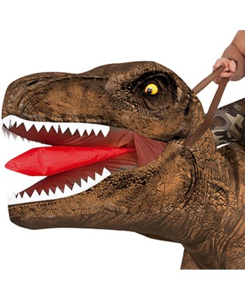 DISFRAZ DE DINOSAURIO HINCHABLE A HOMBROS