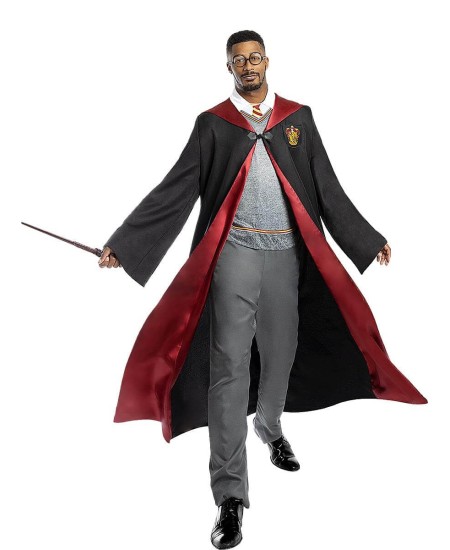 DISFRAZ DE HARRY POTTER CON UNIFORME