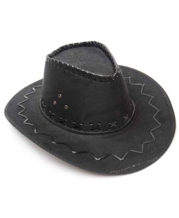 SOMBRERO VAQUERO ADULTO NEGRO