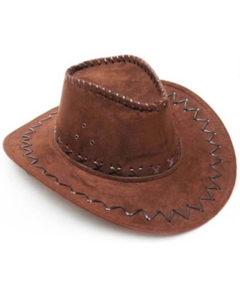 SOMBRERO VAQUERO INFANTIL MARRON OSCURO