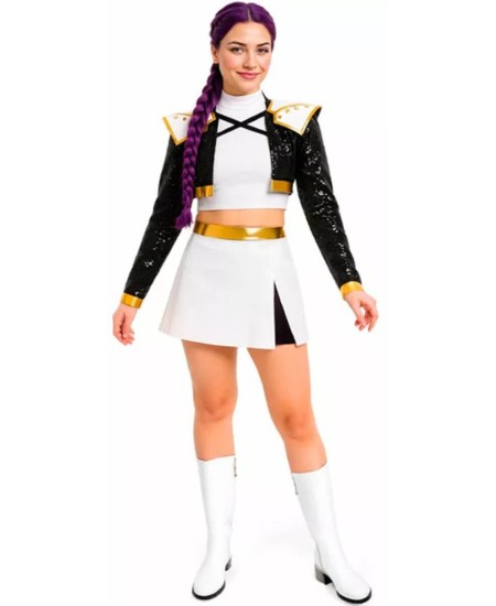 DISFRAZ DE K-POP RUMI BLANCO PARA MUJER