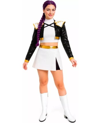 DISFRAZ DE K-POP RUMI PARA MUJER BLANCO