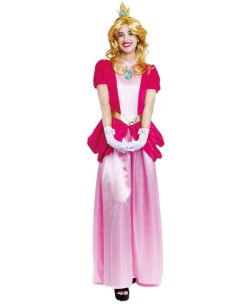 DISFRAZ DE PRINCESA PEACH PARA MUJER