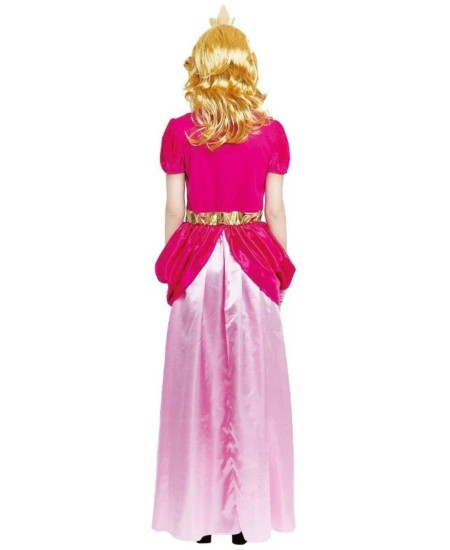DISFRAZ DE PRINCESA PEACH PARA MUJER