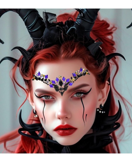 GEMMAS ADHESIVAS NEGRO MORADO BRUJA