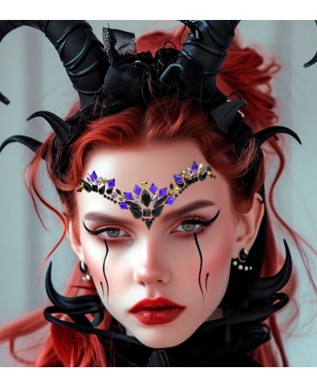 GEMMAS ADHESIVAS NEGRO MORADO BRUJA