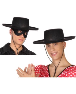 SOMBRERO CORDOBES NEGRO ADULTO