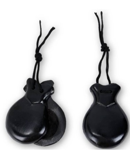 CASTAÑUELAS NEGRAS EN CAJA