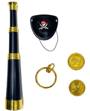 SET PIRATA 5 PIEZAS